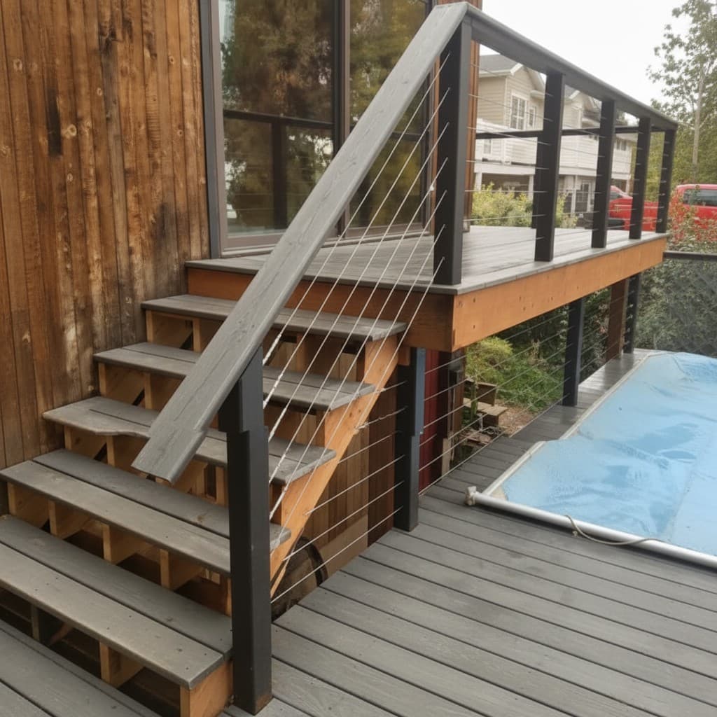 Eremos Decks recent custom deck build in Utah