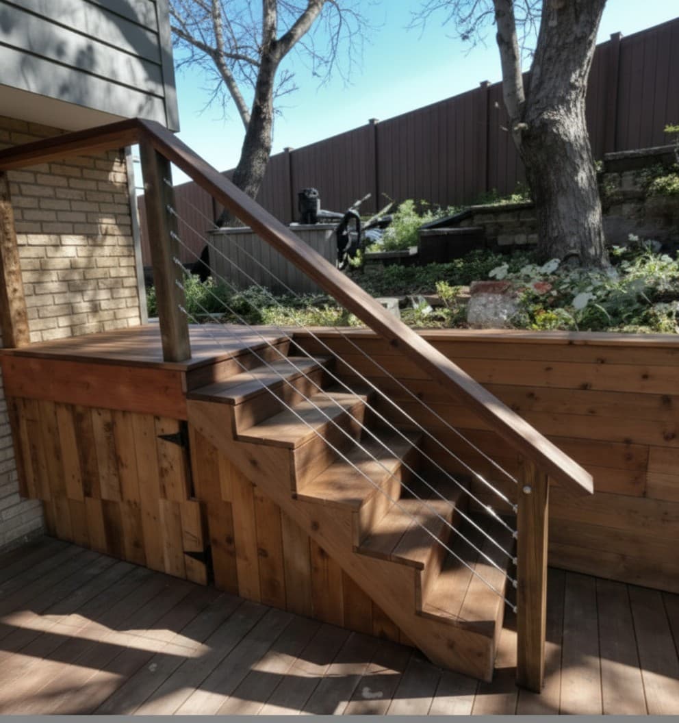Eremos Decks recent custom deck build in Utah