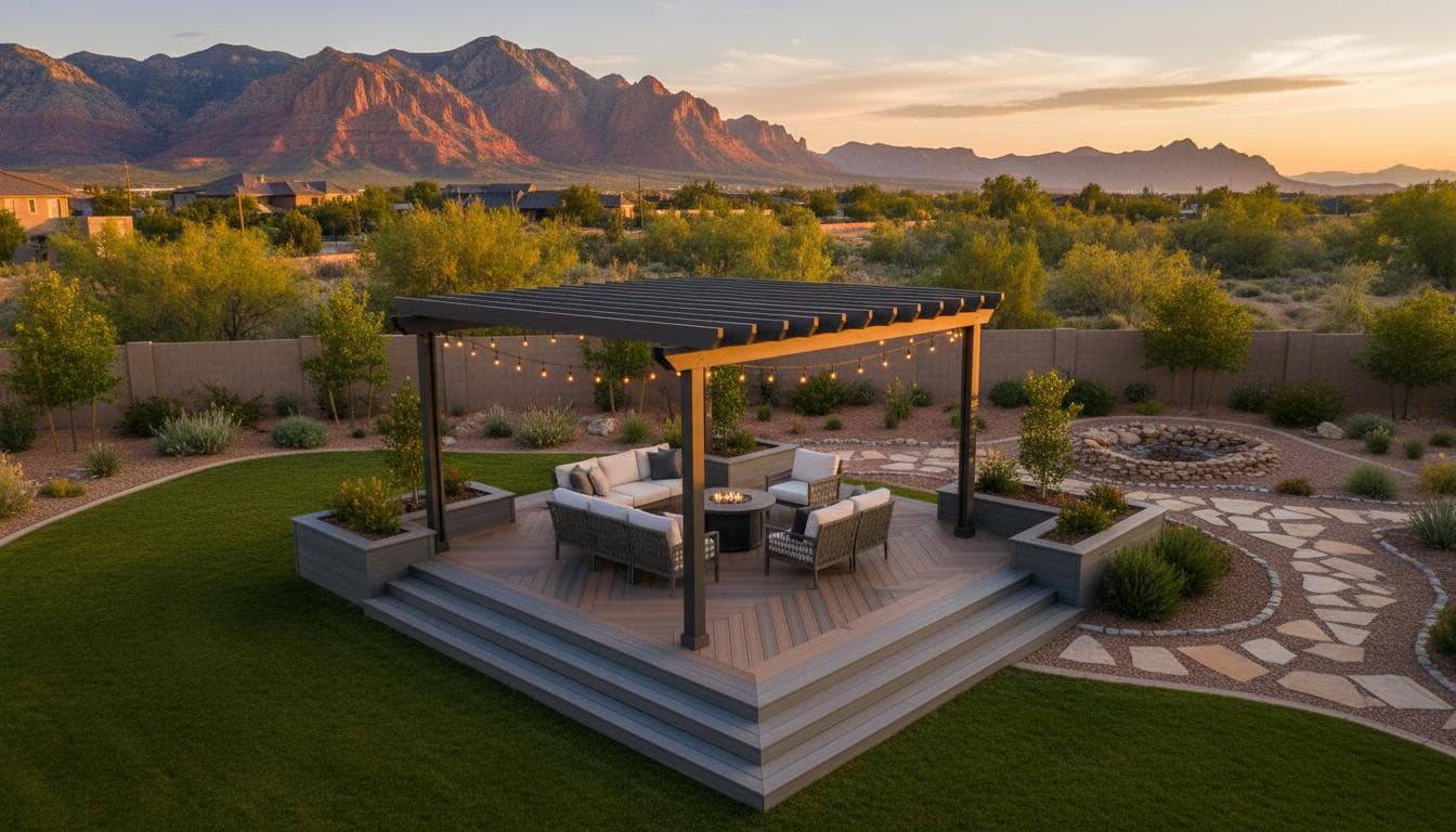 Custom Deck in Provo